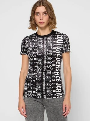 T-shirt z nadrukiem Versace Jeans Couture