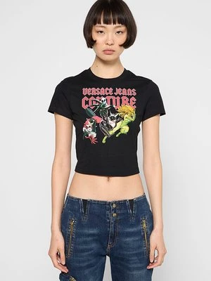 T-shirt z nadrukiem Versace Jeans Couture
