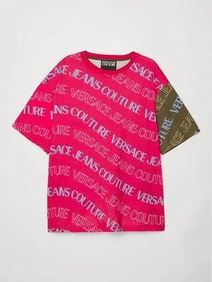 T-shirt z nadrukiem Versace Jeans Couture