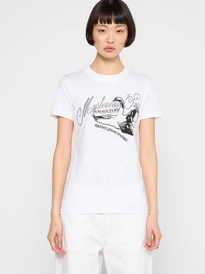 T-shirt z nadrukiem Versace Jeans Couture