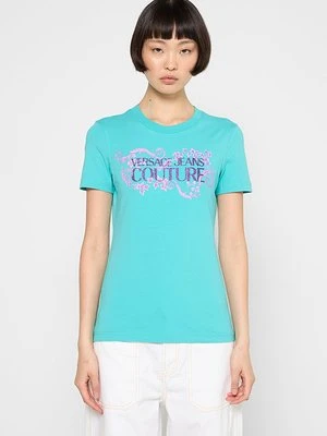 T-shirt z nadrukiem Versace Jeans Couture