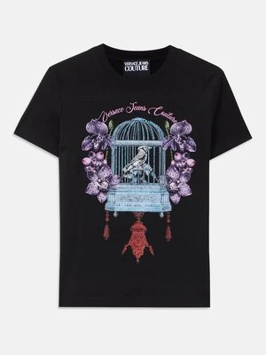 T-shirt z nadrukiem Versace Jeans Couture