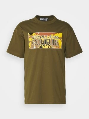 T-shirt z nadrukiem Versace Jeans Couture