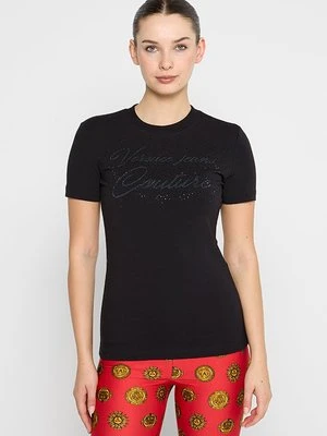 T-shirt z nadrukiem Versace Jeans Couture