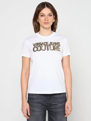 T-shirt z nadrukiem Versace Jeans Couture