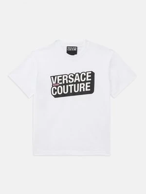 T-shirt z nadrukiem Versace Jeans Couture