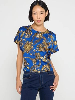 T-shirt z nadrukiem Versace Jeans Couture