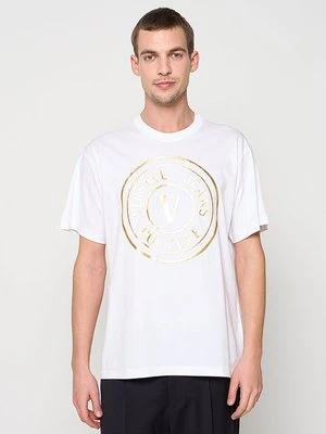 T-shirt z nadrukiem Versace Jeans Couture