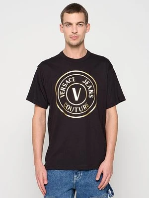 T-shirt z nadrukiem Versace Jeans Couture