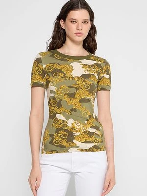 T-shirt z nadrukiem Versace Jeans Couture