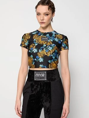 T-shirt z nadrukiem Versace Jeans Couture