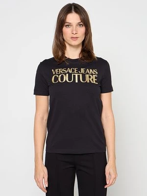 T-shirt z nadrukiem Versace Jeans Couture