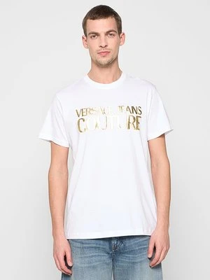 T-shirt z nadrukiem Versace Jeans Couture