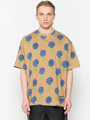 T-shirt z nadrukiem Versace Jeans Couture