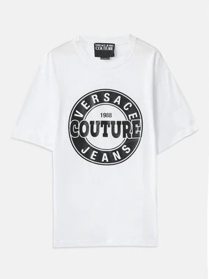T-shirt z nadrukiem Versace Jeans Couture