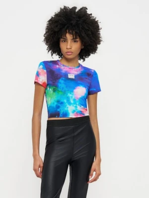 T-shirt z nadrukiem Versace Jeans Couture