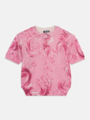 T-shirt z nadrukiem Versace Jeans Couture
