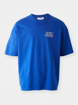 T-shirt z nadrukiem Vertere Berlin niebieski
