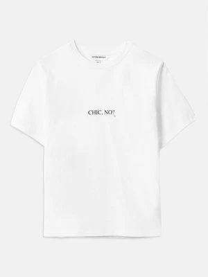 T-shirt z nadrukiem Victoria Beckham