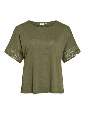 T-shirt z nadrukiem Vila