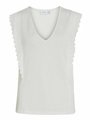 T-shirt z nadrukiem Vila