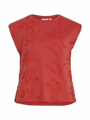 T-shirt z nadrukiem Vila