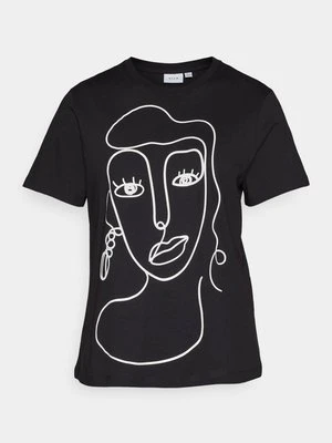 T-shirt z nadrukiem Vila
