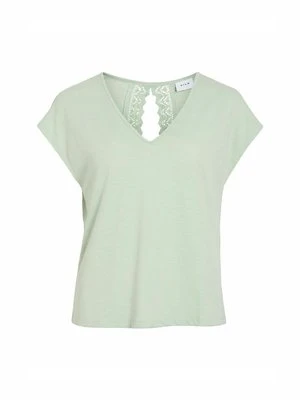 T-shirt z nadrukiem Vila