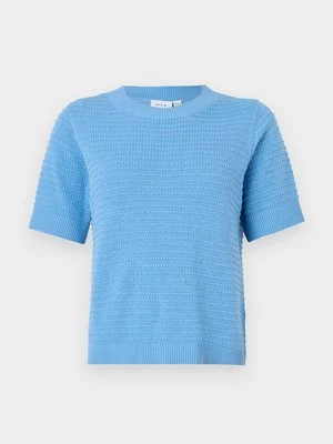 Zdjęcie produktu T-shirt z nadrukiem Vila jasnoniebieski