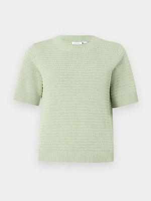 Zdjęcie produktu T-shirt z nadrukiem Vila jasnozielony