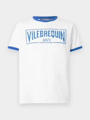 T-shirt z nadrukiem Vilebrequin biały
