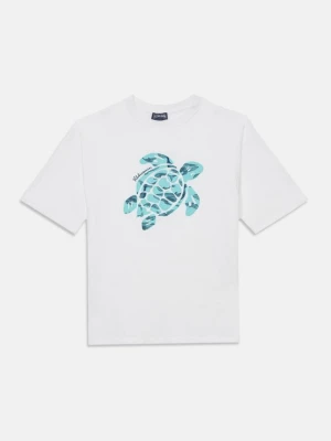 T-shirt z nadrukiem Vilebrequin biały