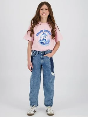T-shirt z nadrukiem VINGINO różowy