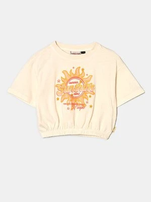 T-shirt z nadrukiem VINGINO biały