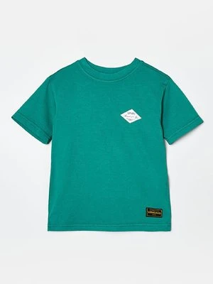 T-shirt z nadrukiem VINGINO zielony