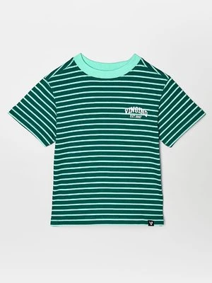 T-shirt z nadrukiem VINGINO zielony