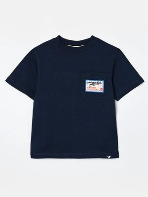 T-shirt z nadrukiem VINGINO szary