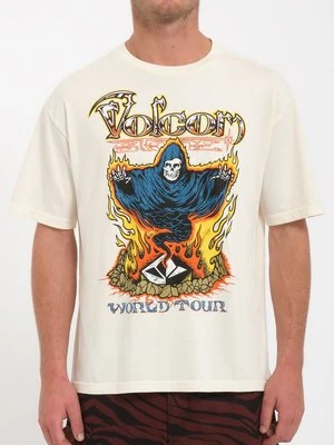 T-shirt z nadrukiem Volcom