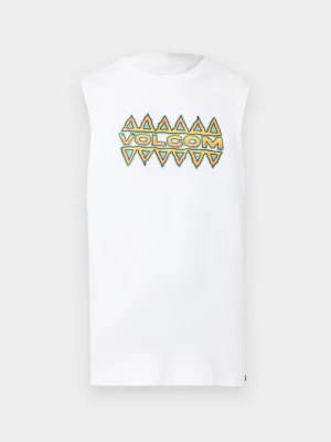 T-shirt z nadrukiem Volcom biały