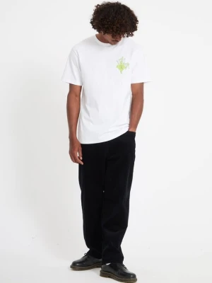 T-shirt z nadrukiem Volcom biały