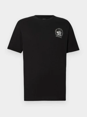 T-shirt z nadrukiem Volcom czarny