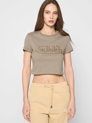 T-shirt z nadrukiem Von Dutch