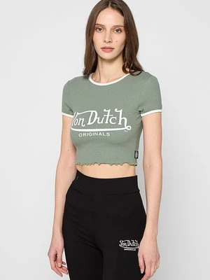 T-shirt z nadrukiem Von Dutch