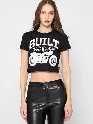 T-shirt z nadrukiem Von Dutch