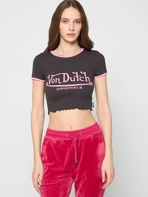 T-shirt z nadrukiem Von Dutch