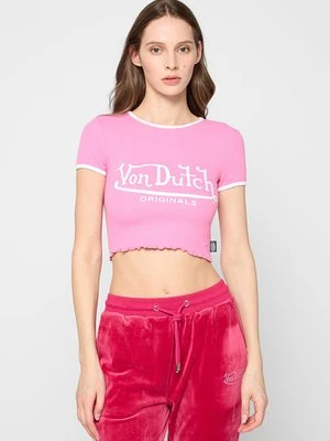 T-shirt z nadrukiem Von Dutch