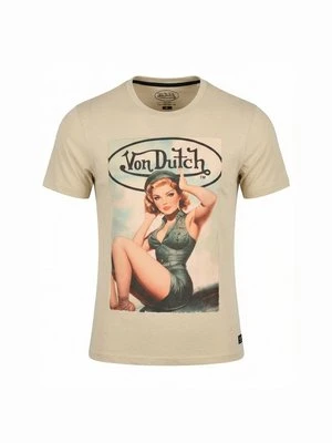 T-shirt z nadrukiem Von Dutch