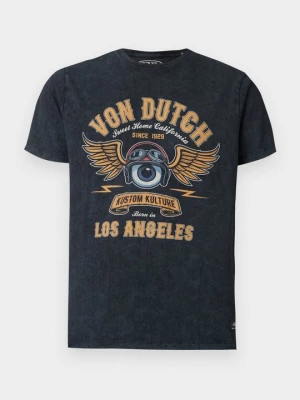 T-shirt z nadrukiem Von Dutch