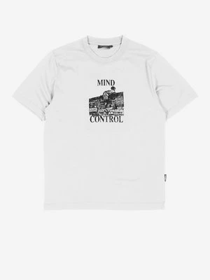 T-shirt z nadrukiem Wasted Paris biały