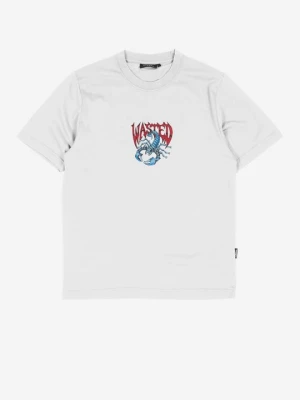 T-shirt z nadrukiem Wasted Paris biały